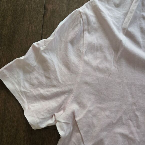Burberry Pink t-shirt Logo size XL - Picture 5 of 10